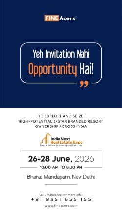 Fine Acers Showcases Premium Resort Ownership Opportunities at India Next Real Estate Expo 2026 - Newspatrolling.com